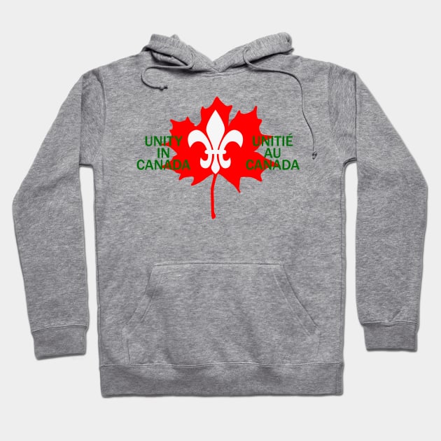 Unity in Canada Hoodie by inkandespresso7